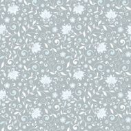 Ornamental floral seamless pattern N2