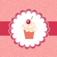 cupcake invitation background