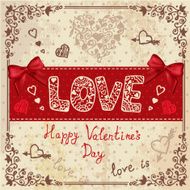 vintage love card