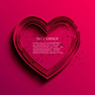 Vector heart background Eps10 N6