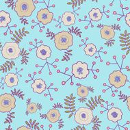 floral seamless pattern N737
