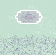 Floral decor N201