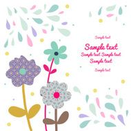 Floral decor N204
