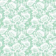Pastel dream flowers seamless pattern background