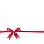 red ribbon and bow N2