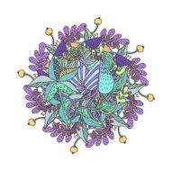 Floral decor N209