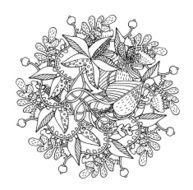Floral decor N210