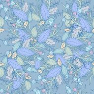 floral seamless pattern N740