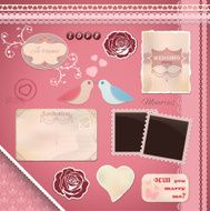 Scrapbooking Set Wedding