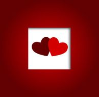 Valentine`s Day card vector illustration N5