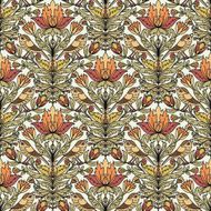 Floral vintage pattern N5