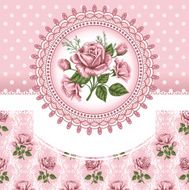 Background with roses N27
