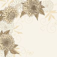 Floral background with place for text N22