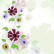 Floral background N1041