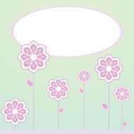 flower greeting card N2