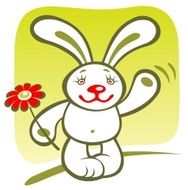 Cartoon Rabbit N223