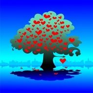 Tree With Hearts N7