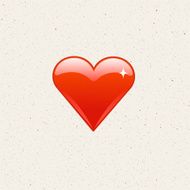 Recycled love symbol