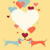 Dachshund dogs love