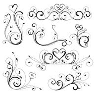 Heart Scroll Design N2