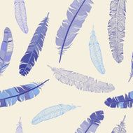 Feather Seamless Background N6
