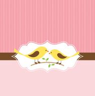 Lovebird Greeting Card