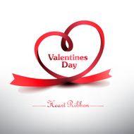 Heart Ribbon Element of valentine's day N4