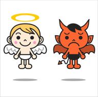 Angel and Devil N17