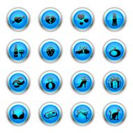 Blue Icons - Love