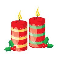 Christmas Candles N3