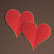 Paper hearts N16