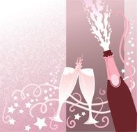 Celebration with champagne N2