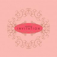 Elegant Wedding Invitation N4