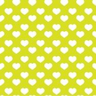 Seamless green heart pattern - valentine wrapping N2