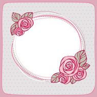 Vintage invitation card N126