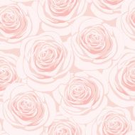 Pink Roses Seamless Pattern N3