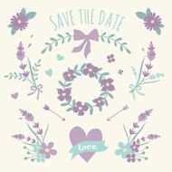 Floral Design Elements Collection