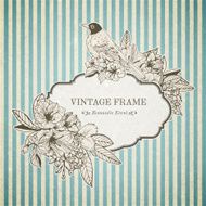 Romantic vintage card N25