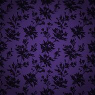 Stylish vintage floral seamless pattern N15