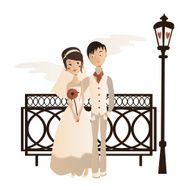 Bride and groom N67