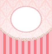 Vintage background with flowers and ornaments N2