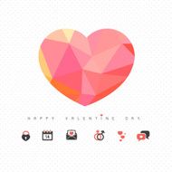 love and heart icon for valentine day N2