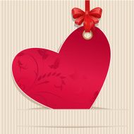 Paper valentine handmade N2