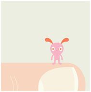 Pinkernaut caught (vector)