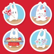Bunny in love