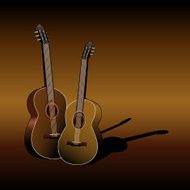 Guitar background