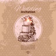 wedding invitation N222