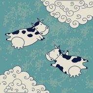 Flying cows