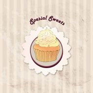 Sweets Vintage background N8