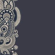 ornate floral pattern N23